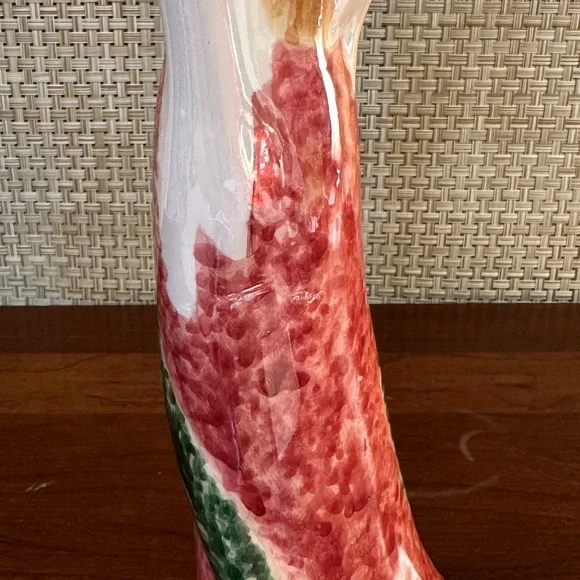 🎄🌟HP🌟NWOT Modern Iridescent Ceramic Pencil Angel Figurine - Picture 11 of 11